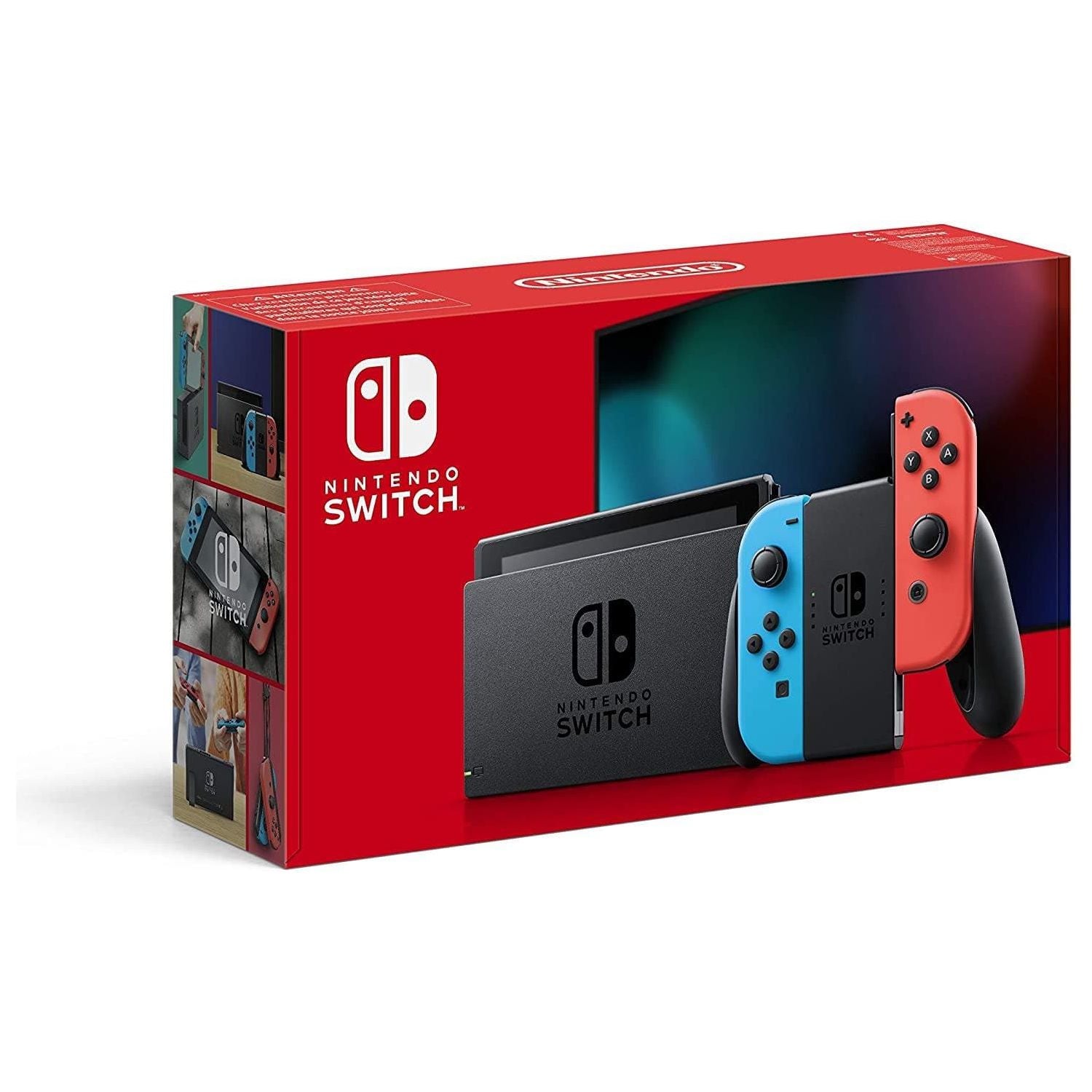 Buy Nintendo,Nintendo Switch console Neon Red/Neon blue (MOD. HAC-001) - Gadcet.com | UK | London | Scotland | Wales| Ireland | Near Me | Cheap | Pay In 3 | Video Game Consoles